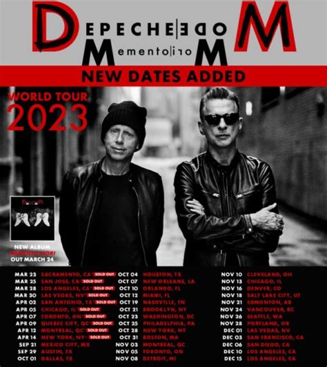 depeche mode schedule 2023